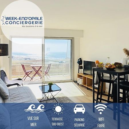 Appartement Vue Mer Au Pied De La Plage De Merlimont-Plage Exteriér fotografie