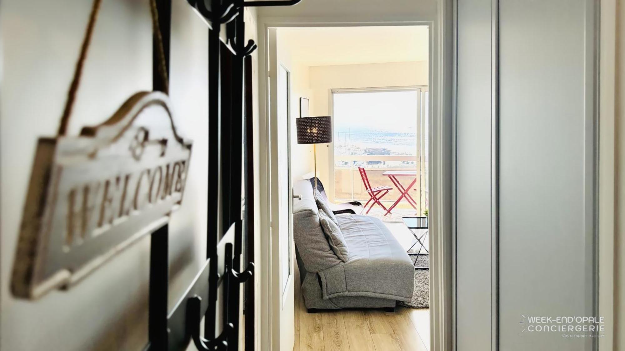 Appartement Vue Mer Au Pied De La Plage De Merlimont-Plage Exteriér fotografie